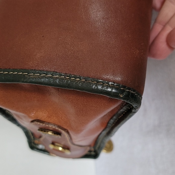 Brahmin vintage brown leather handbag - Picture 10 of 16